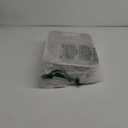 2 Tier All-Metal Rolling Cart, Rolling Storage Cart with Handle and Locking Wheels Kitchen Cart Laundry Office Bathroom Storage Organizer Cart, White