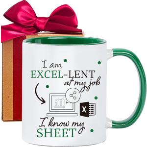 Accountant Mug - 'I Know My Sheet' Freak In The Sheets Funny Spreadsheet Mug Gift for Any Occasion