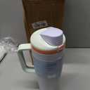 Owala FreeSip Tumbler - Stainless Steel - 40-oz. - Mint/Purple Beach House