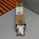 YNL Tension Shower Curtain Rod 34 to 120 In(2.8310Ft), Long Tension Curtain Rod with 2Pcs Holders, No Drilling for Large Window, Bathroom, Patio, White