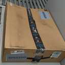 Vaunn Medical Deluxe Spa Shower Chair with Arms and Back, Bath Seat for Seniors, 350 lbs Max Weight, White With Light Gray Arms