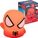 Spiderman Squishy Lamp - Officially Licensed Disney Free Standing Desk Light, Gaming Room Decor and Merchandise for Boys and Girls, Nightlight Gift Accessory for Playroom and Bedroom, | Paladone
