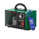 Ozone Generator 45,000mg/h, Industrial/Home O3 Air Purifier Deodorizer for Areas of 2500 Square Feet - High Capacity Ozone Machine Air Ionizer Odor Clean for Rooms, Smoke, Cars, Pets (Green)