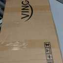 VINGLI Pool Vacuum Cleaner Automatic Sweeper Swimming Pool Creepy Crawler Vacuum with 33FT Hoses (Navy Blue&White)