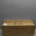 Ceiling Fans with Lights Flush Mount, 52 Inch Low Profile Ceiling Fan with Light, 4 Blades, 6 Speeds, Timer, Ceiling Fans with Lights and Remote for Bedroom Indoor(Black)