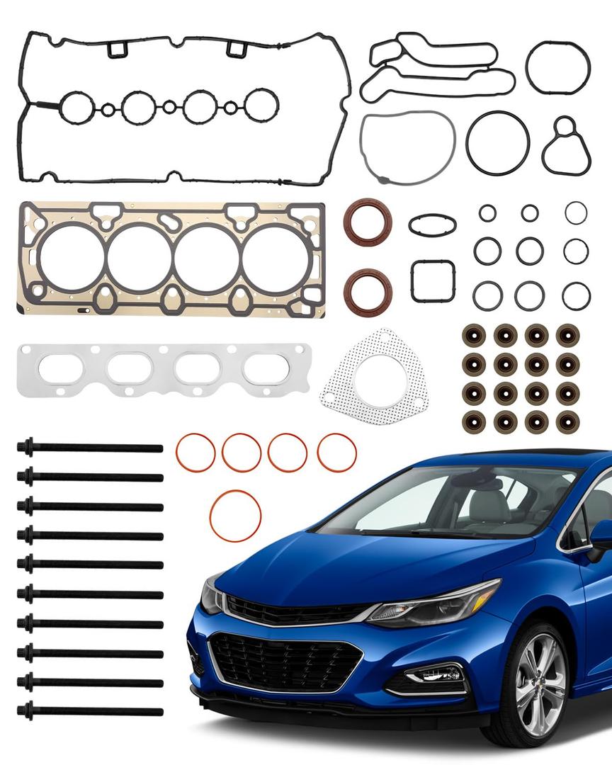 Engine Head Gasket Kit 1.8 L, Fit for 11-17 Chevy Sonic/Cruze L4 DOHC 16V