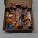 BenLouis 84Pcs Construction Party Favors Excavator Theme Coloring Books Crayons Sticker Set Bulk for Kids Construction Birthday Goodie Bag Stuffer Classroom Gifts Rewards Craft Pinata Fillers