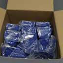 Zhengmy 24 Pcs Metal Cowbells Noisemakers with Handles, Cow Bells Noise Makers for Sporting Events 3 Inch Bulk Cheering for Football Baseball Games Team Wedding Celebrations(Blue)