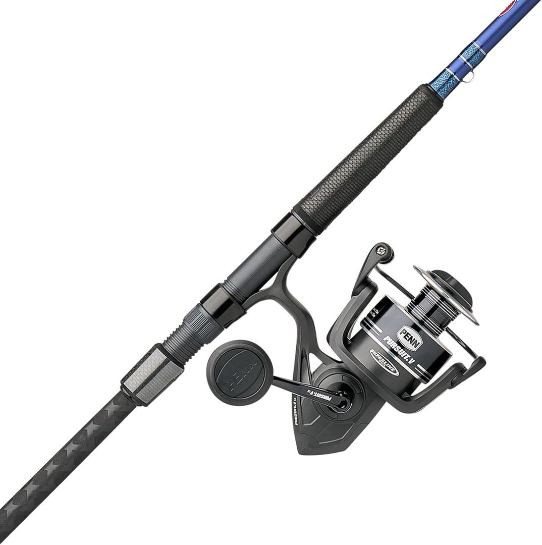 PENN Pursuit V Spinning Reel Size: 6000 Size Reel - 9' - Medium Heavy - 2pc Style: Pursuit V Le