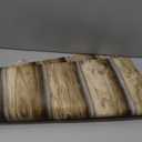 RoomMates RMK11308WP Brown Cabin Logs Peel and Stick Wallpaper (5" x 16")