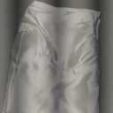 Eychei Satin Pillowcase for Cervical Pillow, White Silky Cervical Pillow Case Contour Pillow Case Cover with Zipper, Smooth Ergonomic Pillowcase for Neck Pillow Cover