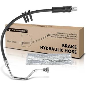 A-Premium Front Passenger Inner Brake Hydraulic Hose Compatible with Select Ram Models - 2500, 3500, 2017-2018, 5.7L 6.4L 6.7L, RWD, with Rear Coil springs - Replace# 4779942AJ