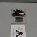 1Mii Bluetooth 5.3 Transmitter Receiver for TV to Wireless Headphones, Dual Link AptX Adaptive/Low Latency/HD Audio, Aux Adapter for Home Stereo, Airplane, Boat, Gym (Black)