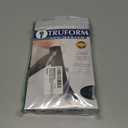 Truform Sheer Compression Stockings, 15-20 mmHg, Women's Knee High Length, Open Toe, 20 Denier, Black, Medium
