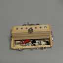 Vanplay Busy Board Toys for 3 4 5 Year Olds Boy Birthday Gifts, Montessori Toys for 3 Year Old, Screwdriver Board Set with Lock and Key - Wooden Kid Tool Set Educational Learning Toys for Kids 3-6