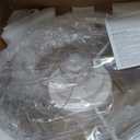 STERREN Ceiling Fans with Lights,20" Low Profile Ceiling Fan with Remote Control, Modern Flush Mount Ceiling Fan,White Fan Light for Bedroom, Living Room,Kitchen,Small LED Ceiling Light Fixture (19.7 inch)