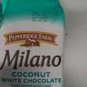 Pack of 2 Pepperidge Farm Milano White Chocolate Coconut Flavored Cookies, 7 Oz Bag