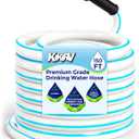 150ft RV Water Hose - Drinking Water Hose Contains No Lead, No BPA - Flexible Leak-Free Design - Upgrade Strain Relief Ends - 5/8" Inside Diameter