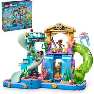 LEGO Friends Heartlake City Water Park Summer Toy Building Set for Kids, Creative Play for Girls and Boys Ages 8 Years and Up, Includes 3 Mini Dolls, a Micro Doll, 3 Water Slides and Whirlpool, 42630