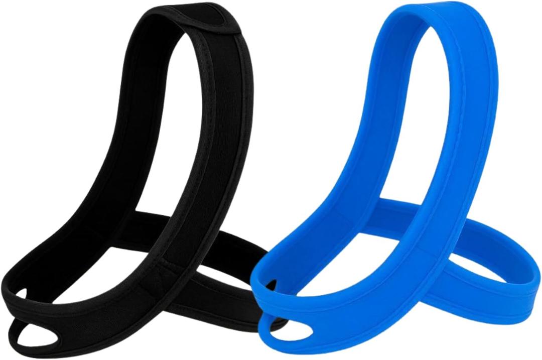 Anti Snoring Chin Strap for Sleeping, 2 Pack Chin Strap, Anti Snore Stopper for Men & Women, Stops Snoring and Dry Mouth,Adjustable Breathablem,Comfortable Effective