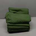 Maple&Stone King Flat Sheet 6 Pack,Premium Soft & Breathable,Brushed Microfiber Fabric,Anti-Shrinkage & Non-Fading,Bulk Flat Sheets Only King Size (Olive Green)