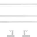 Magnetic Curtain Rods for Metal DoorsNo tools required Easy to use,Multi-Use Adjustable Appliance for Windows Iron Steel Places,Kitchen and bathroom supplies,16-28 Inch2 Pack,White