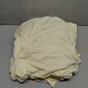 ManMengJi Spandex Folding Chair Covers, Folding Chair Covers 12 PCS Light Yellow, Universal Fitted Banquet Chair Slipcovers for Wedding Party Event