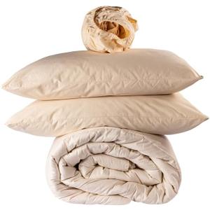 Sleep & Beyond 100% Organic Cotton Sateen Fitted Sheet- Durable and Hypoallergenic - Soft & Soothing - Eco-Conscious & Luxurious Bedding for Deep Restorative Sleep- Cal King Classic Ivory