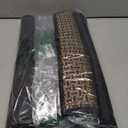 Kitchen Rugs and Mats Non Skid Washable Set of 2 PCS, Absorbent Runner Rugs for Kitchen, Front of Sink, Kitchen Mats for Floor, 17.3"x 47"+17.3"x 29" (Black)