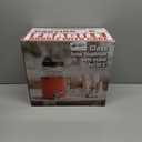 mustry Glass Drink Dispenser for Parties, 1 Gallon Beverage Dispenser with Stand and Spigot Solid Stainless Steel, Used as Lemonade Dispenser Sun Tea Jar Kombucha Jar, Set of 2