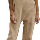 Ebifin Women's Fleece Warm Overalls Winter Loose Casual Jumpsuits with Pockets (X-Large, Khaki)