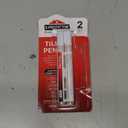 X-Protector Water Based Grout Marker - 2 PCS with 8 Tips, White