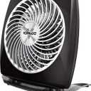 Vornado FIT Personal Air Circulator Fan with Fold-Up Design, Directable Airflow, Compact Size, Perfect for Travel or Desktop Use, Black