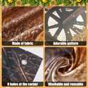 Christmas Nativity Garage Door Cover, 6 x 13 FT Christmas Manger Backdrop Banner The Birth of Christ Hanging Backdrop Decoration for Xmas Holy Night Scene Religious Outdoor Church Party Supllies