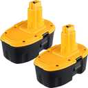 18V Replacement Battery for DeWalt: 2 Pack 5.0Ah 18 Volt XRP Batteries for DC9096 DC9098 DE9098 DE9096 DE9098 DW9096 Cordless Power Tools