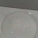 11.5" Microwave Turntable Compatible with Samsung DE63-00624A DE74-20102D, 11 1/2 inch Replacement Microwave Glass Plate for GE WB49X10097 WB49X10224 (11.5" Big Coupler Hole)