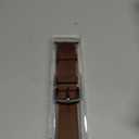 EDIMENS Leather Bands Compatible with Apple Watch 46mm 45mm 44mm 42mm(Series 1 2 3) Band Men Women, Vintage Genuine Leather Wristband Replacement Band Compatible for Apple Watch iwatch Series 10 9 8 7 6 5 4 SE (Classic Retro Walnut)