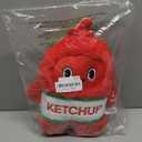 Aurora Interactive Flipovers Mustard & Ketchup Stuffed Animal - Eye-Catching Designs - Endless Play - Yellow 11 Inches