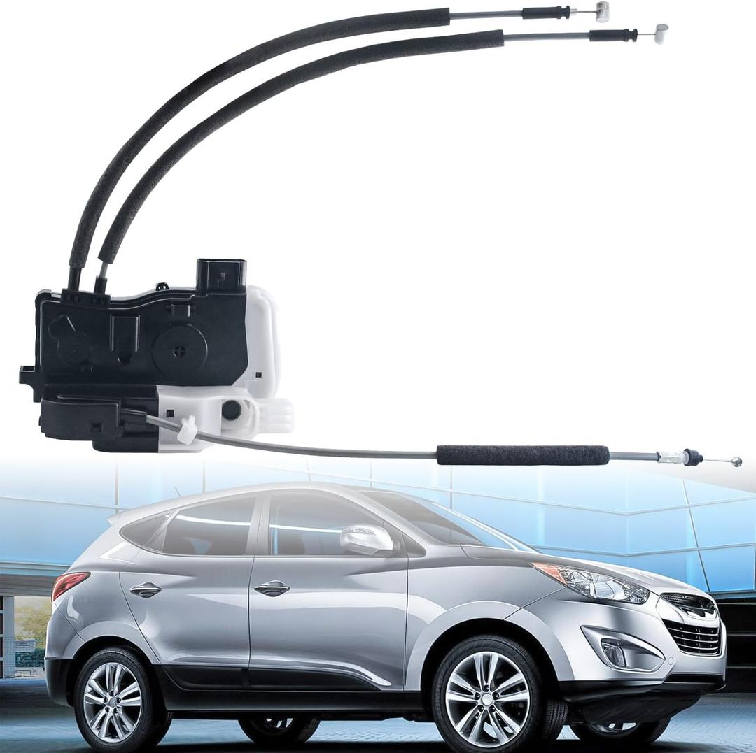 Door Lock Latch Actuator Compatible with Hyundai Tucson 2010-2015,Fuel Cell 2016 2017.2016-2017 fit Fuel Cell Model Only,Rear Driver Side,Replace # 81410-2S000, 814102S000