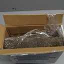 Liacere100PCS Black Plastic Plates-Premium Black Square Disposable Plates-Include 50PCS 9.5inch Dinner Plates - 50PCS 6inch Dessert Plates for Party&New Year&Halloween