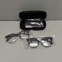 miyya 1.25 Stylish Reading Glasses for Women, Cheaters Eyeglasses, Oversized Blue Light Readers, Fashion Eye Glasses (Tortoise and Black)