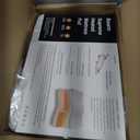 Bwarm Premium Multi-Zone Electric Heated Mattress Pad Queen Size, 60" x 80", Dual Controllers, 9 Heat Settings, 1-12 Hours Auto Off, Individual Body and Feet Settings, Machine Washable