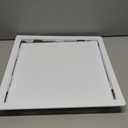 Plumbing Access Panel for Drywall 16 x 16 Inch Plastic Access Door Removable Wall Access Panel Ceiling Reinforced Hinged Durable White