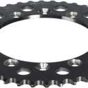 JT Sprockets JTR245/2.44 44T Steel Rear Sprocket , black