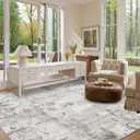 GarveeHome Large Area Rugs 10x14 for Living Room, Neutral Abstract Washable Rug Modern Non Slip Floor Mat Carpet Indoor Beige Accent Rug for Bedroom Dining Room Playroom Nursery Home Decor