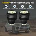 Replacement for Rear Air Spring kit Air Suspension Bags Compatible with BMW X5 E70 2007 2008 2009 2010 2011 2012 2013, X6 E71 E72 2008-2014, 37126790080 37126790078 (Pair)