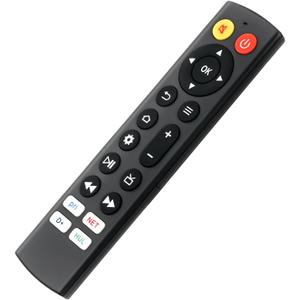 Replacement Compatible with All Insignia Toshiba Smart TVs with 4 Shortcut Buttons(No Voice function)