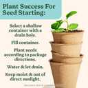 Miracle-Gro Indoor Potting Mix for Seed Starting, For Starting Vegetable, Flower, and Herb Seeds Indoors, Excellent for Cuttings, 8 qt. (2-Pack)