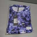 PrinStory 2 Piece Lounge Sets for Women Summer Outfits Short Sleeve Womens Short Sets Casual Matching Set (Blue, L)