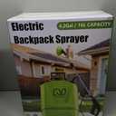 Battery Powered Backpack Sprayer 4 Gallon, Electric Garden Sprayer in Lawn
